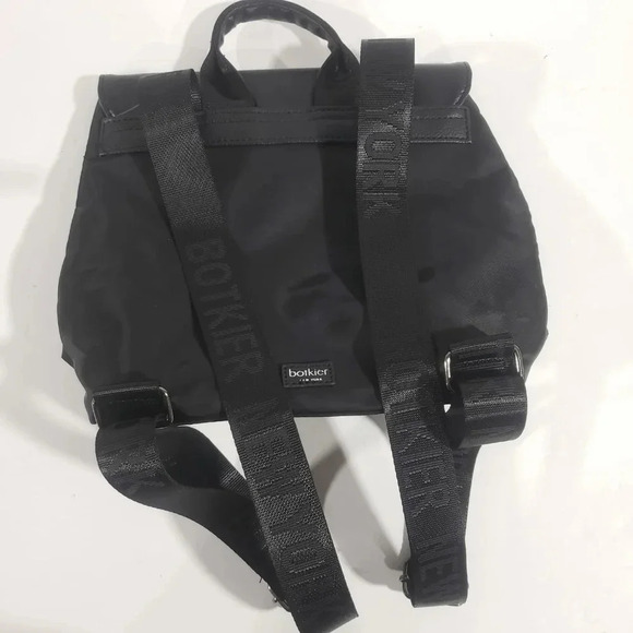 Botkier Trigger Nylon Mini  Backpack,Black. - Picture 2 of 9